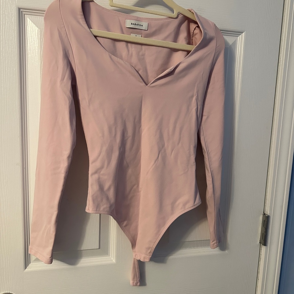 Babaton Blush Long Sleeve Bodysuit